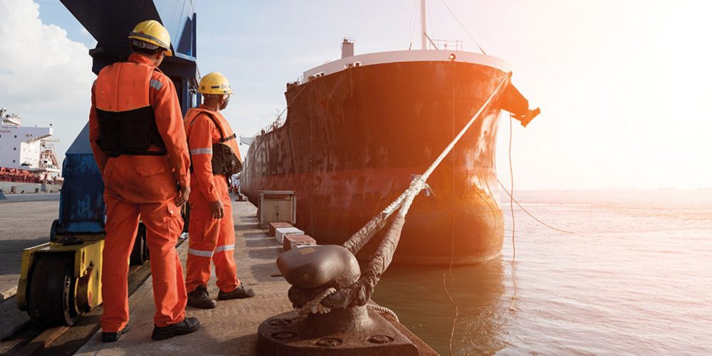 Restituição para marítimo offshore