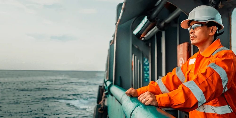 Restituição para marítimo offshore